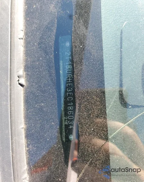 2014 Toyota Corolla L from USA, damaged, VIN 2T1BURHE3EC186034